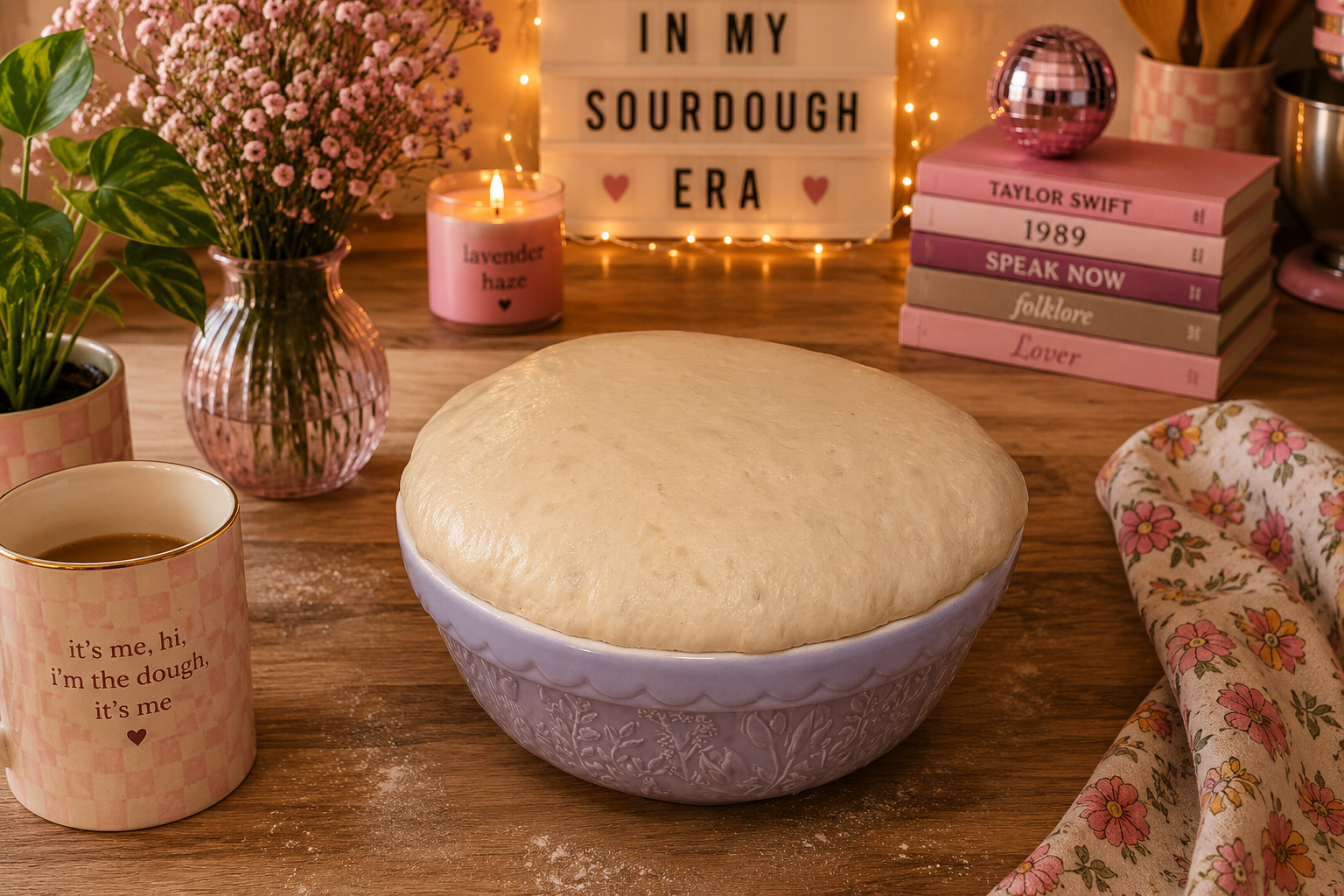 Sourdough dough proofing
